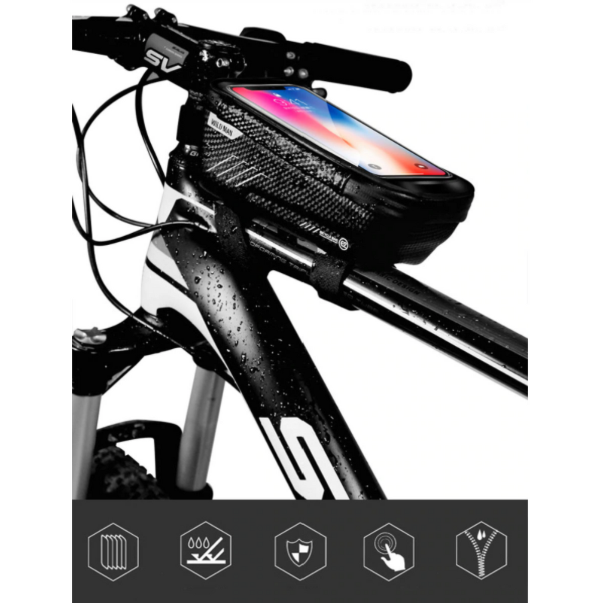 Ramväska för cykel