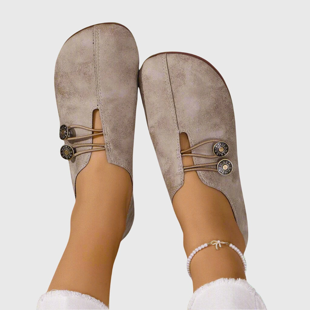 Slip-on ballerinaskor för damer