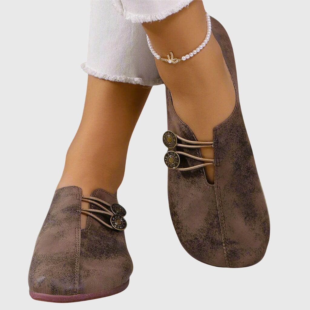 Slip-on ballerinaskor för damer