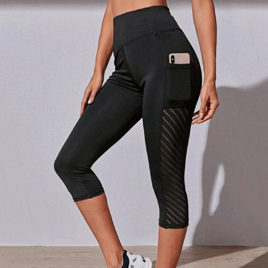 Snabbtorkande sömlösa leggings
