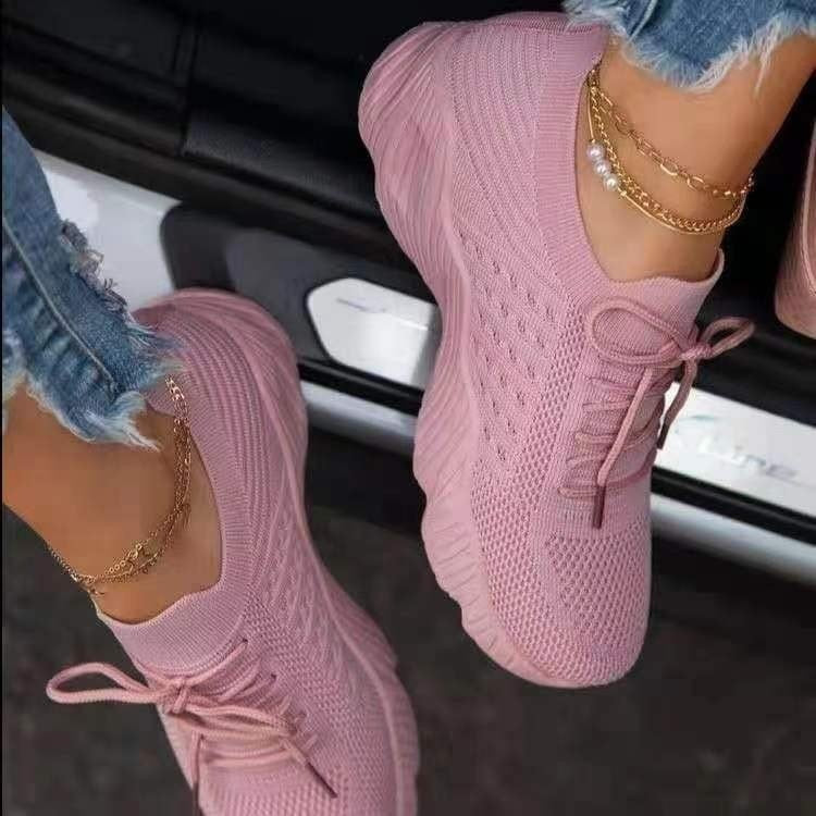 Sneakers för dam med fotvalvsstöd