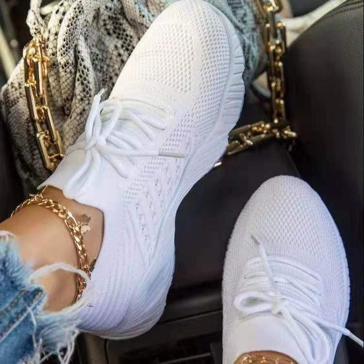 Sneakers för dam med fotvalvsstöd