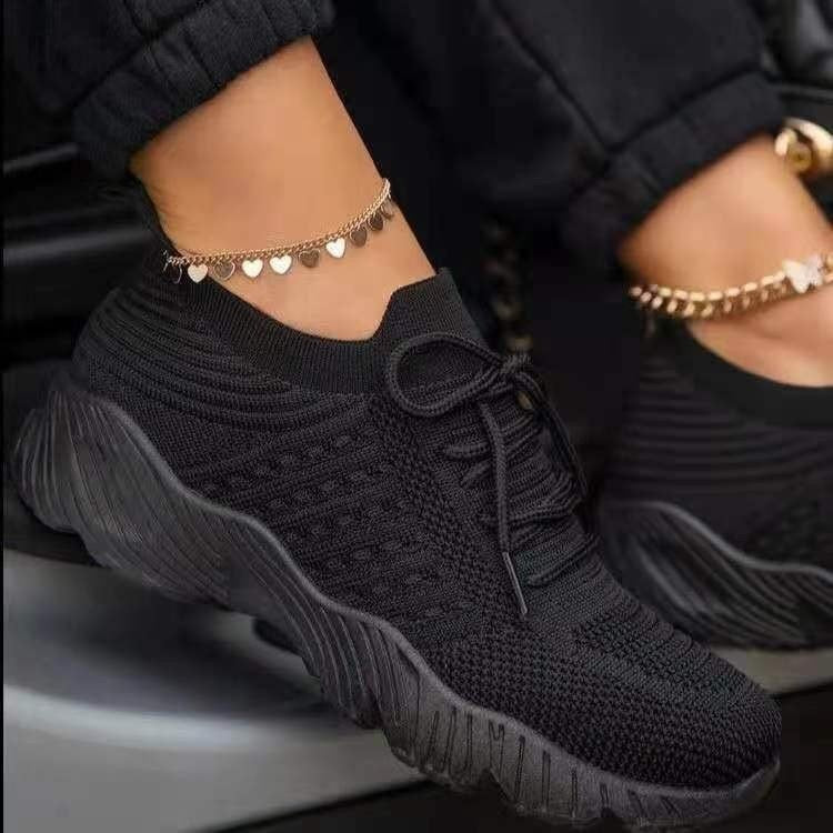 Sneakers för dam med fotvalvsstöd