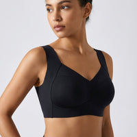 Sömlös push-up-sport-bh