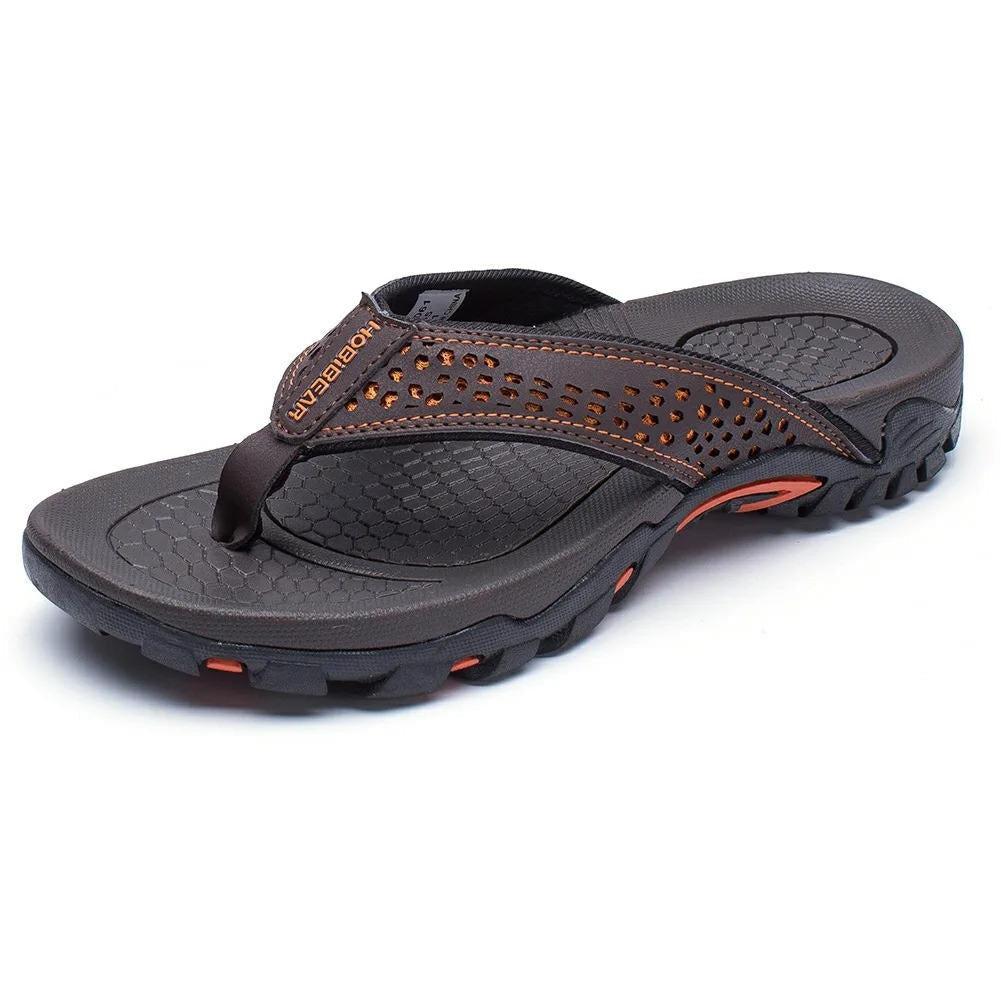 Sportiga flip-flops för herr med fotvalvsstöd