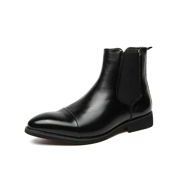 Stilrena chelseaboots i ankelmodell för herrar