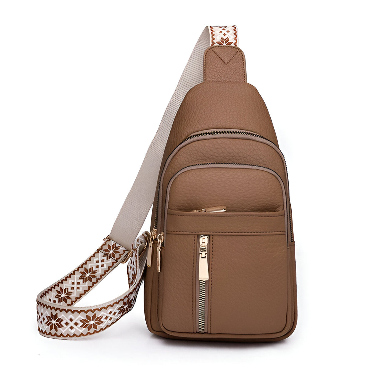 Stöldskyddad crossbody-väska i avslappnad stil