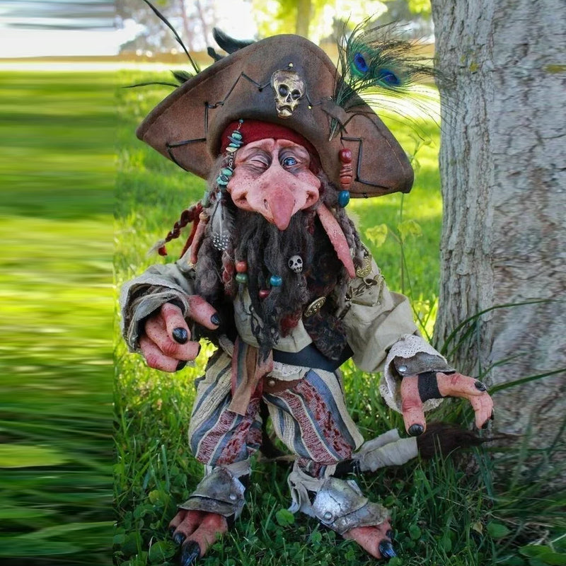 Stor trädgårdsgoblin