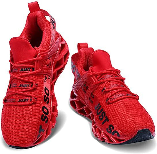 Stötdämpande sneakers i unisexmodell med god andningsförmåga