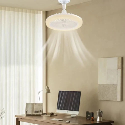 Takfläkt med belysning