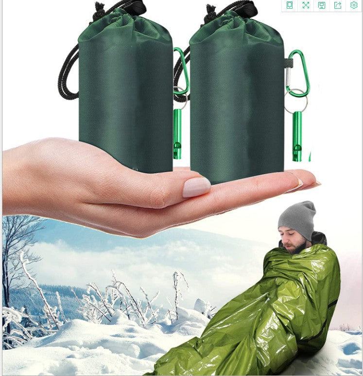 Termisk campingsovsäck
