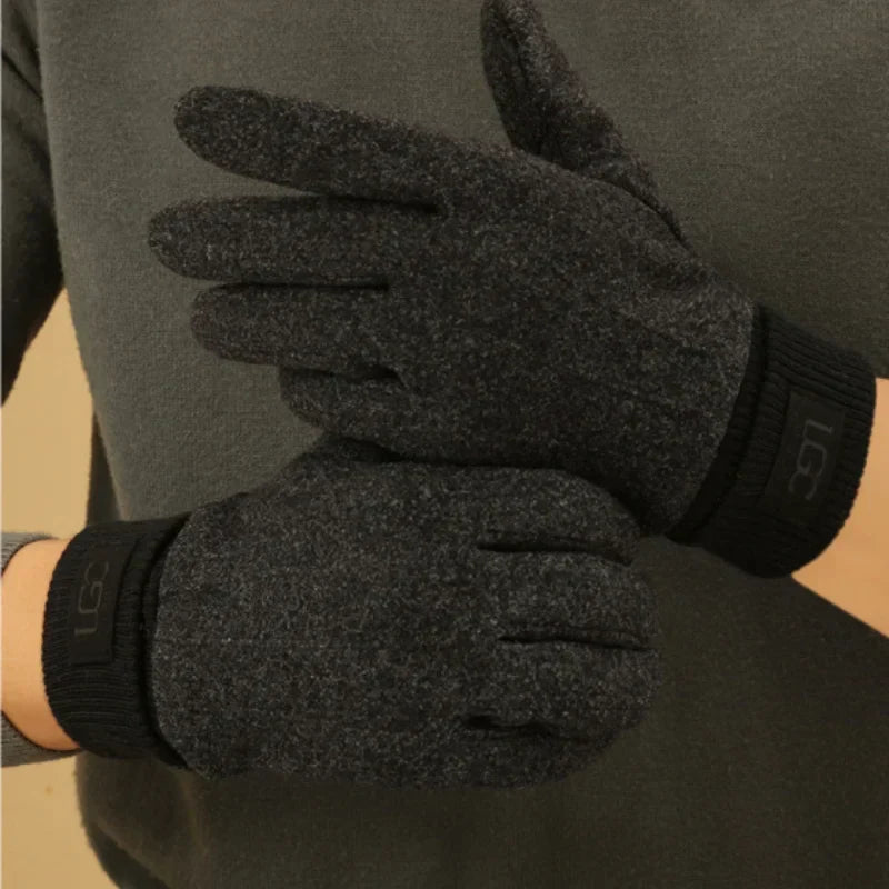 Touchhandskar i kaschmir och ull