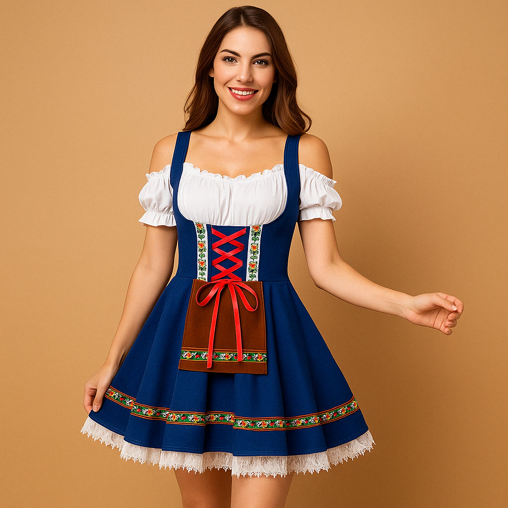 Traditionell Oktoberfestklänning för Damer