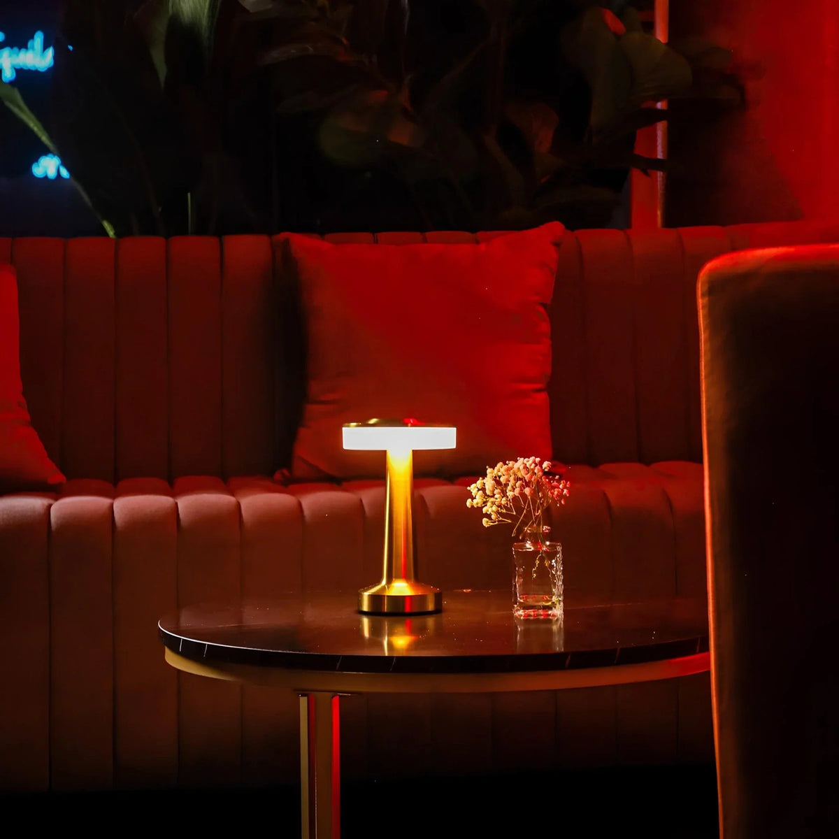 Trådlös retro bordslampa – uppladdningsbar lampa för sovrum och vardagsrum