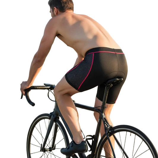 Unisex cykelbyxor med vaddering och ergonomisk passform för cykling
