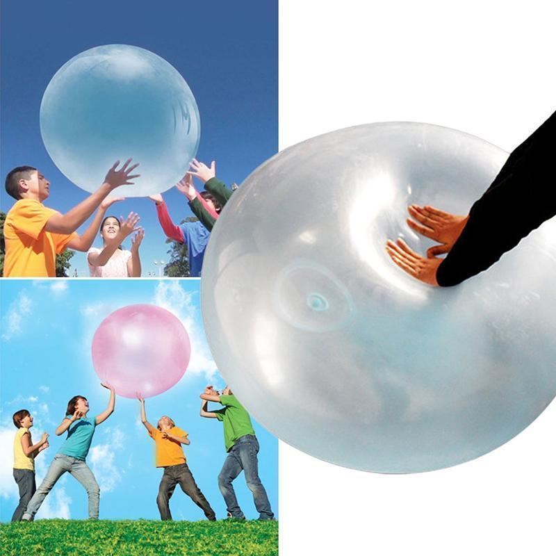 Uppblåsbar bubbelboll