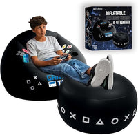 Uppblåsbar gamingfåtölj