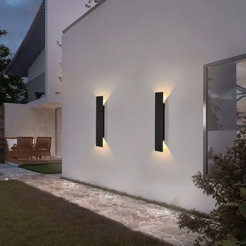 Väderbeständig LED-utomhusvägglampa