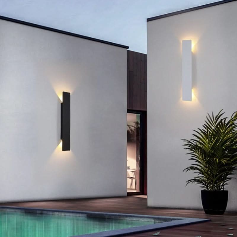 Väderbeständig LED-utomhusvägglampa