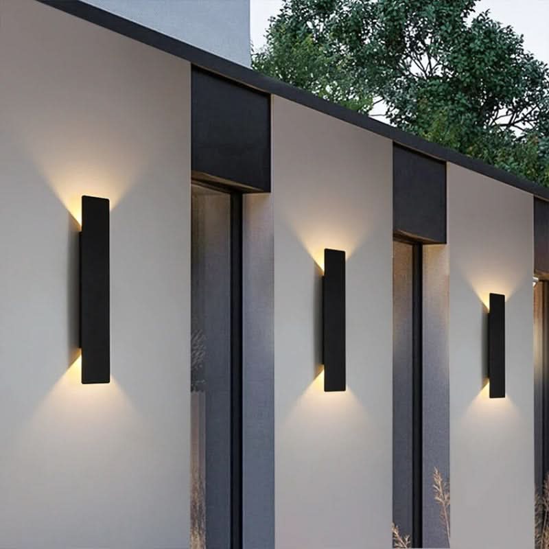 Väderbeständig LED-utomhusvägglampa