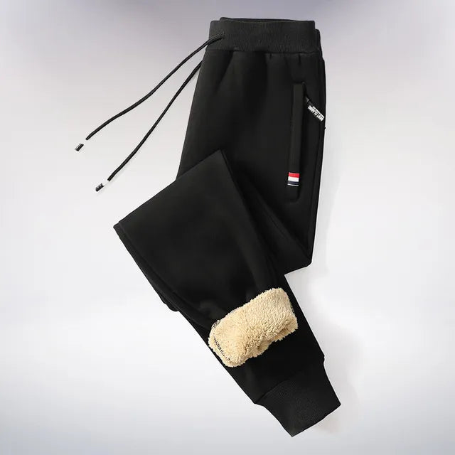 Vintersweatpants | Raka fleecebyxor