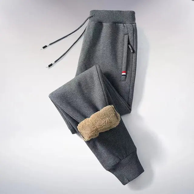 Vintersweatpants | Raka fleecebyxor