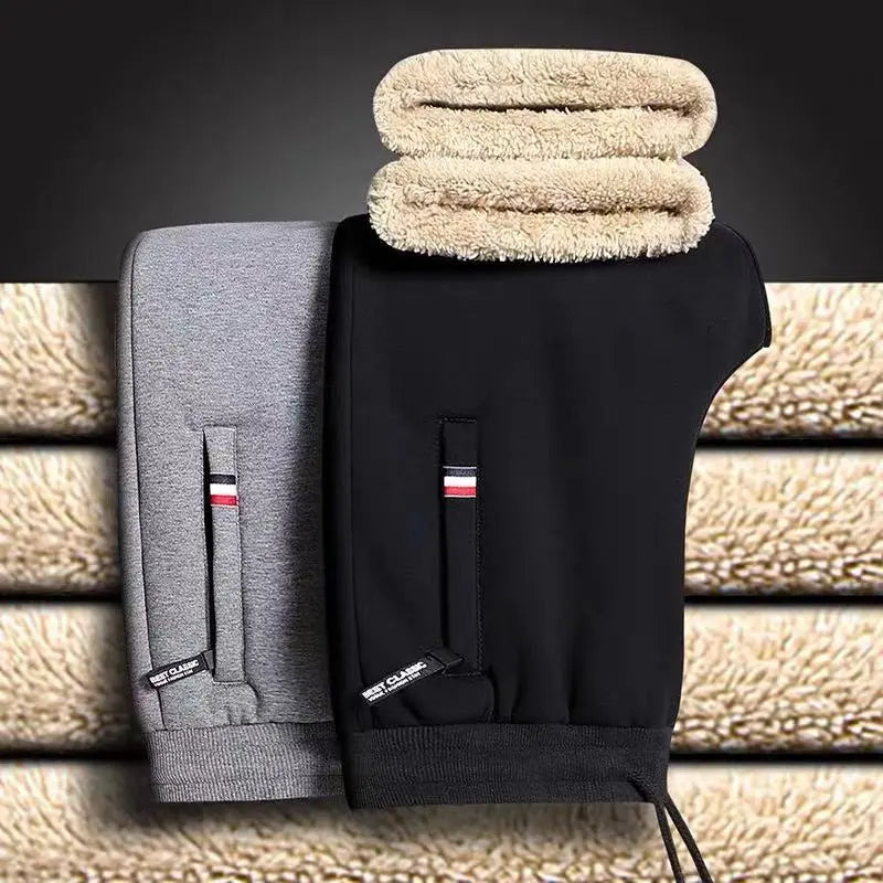 Vintersweatpants | Raka fleecebyxor